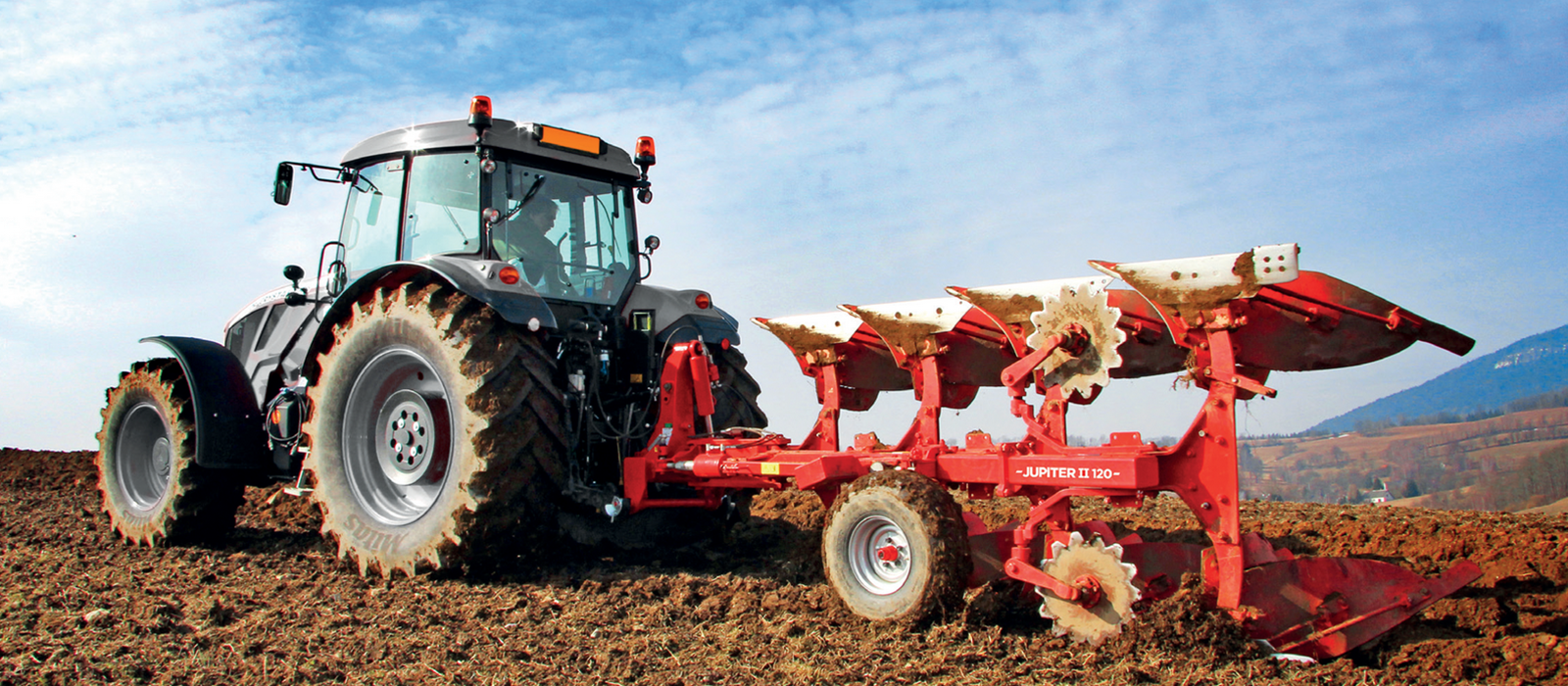 Навесные оборотные плуги Опалл-Агри Юпитер 3 120 (OPaLL-AGRI JUPITER III 120)